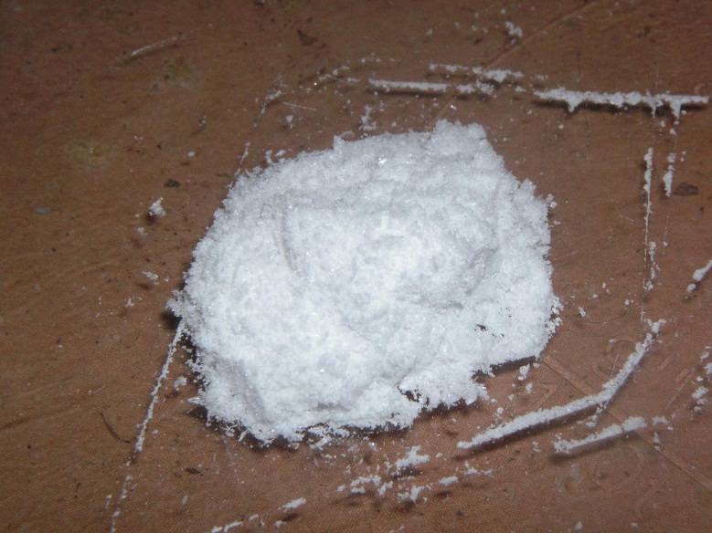 Image of a white powder
